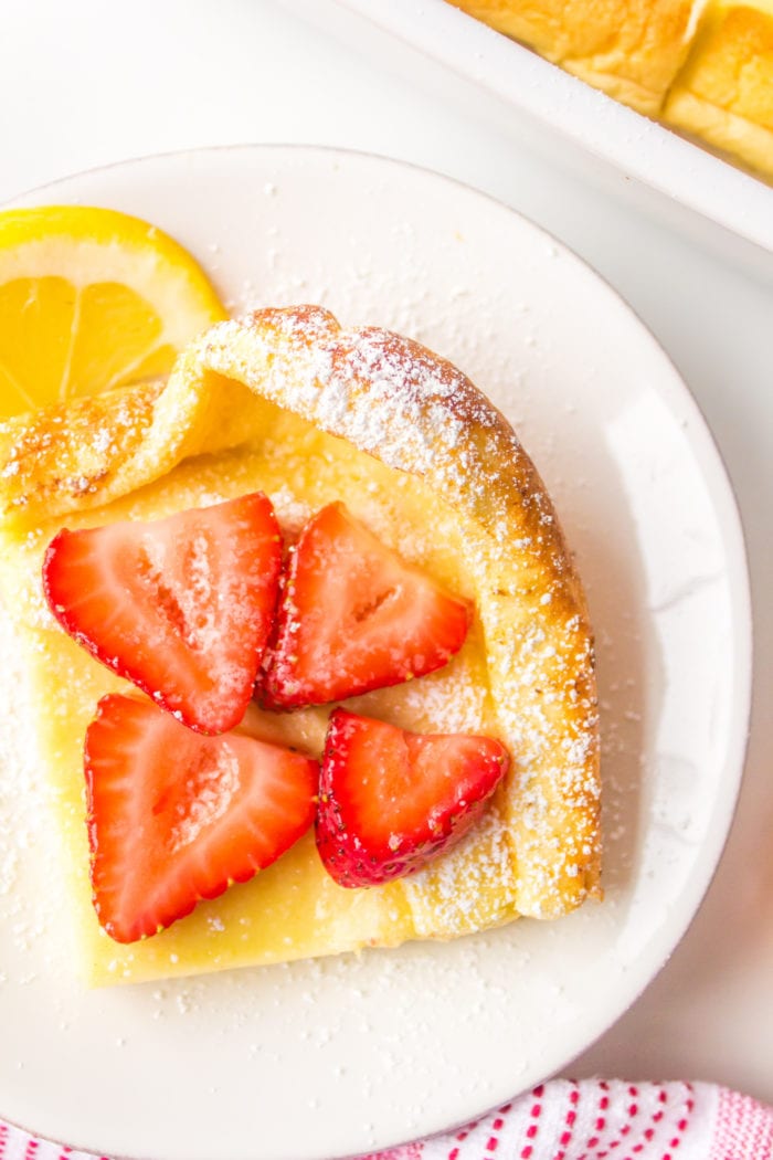 Greek Yogurt Dutch Baby - Reluctant Entertainer