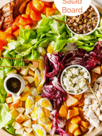 Fall Cobb Salad Board