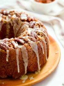 maple and pecan pull apart bread