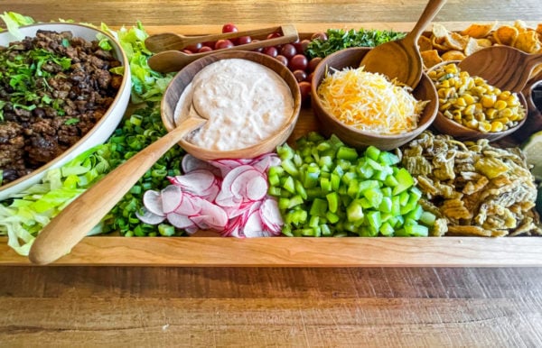 DIY Taco Salad Lunch Box Bowl Recipe, EA Stewart