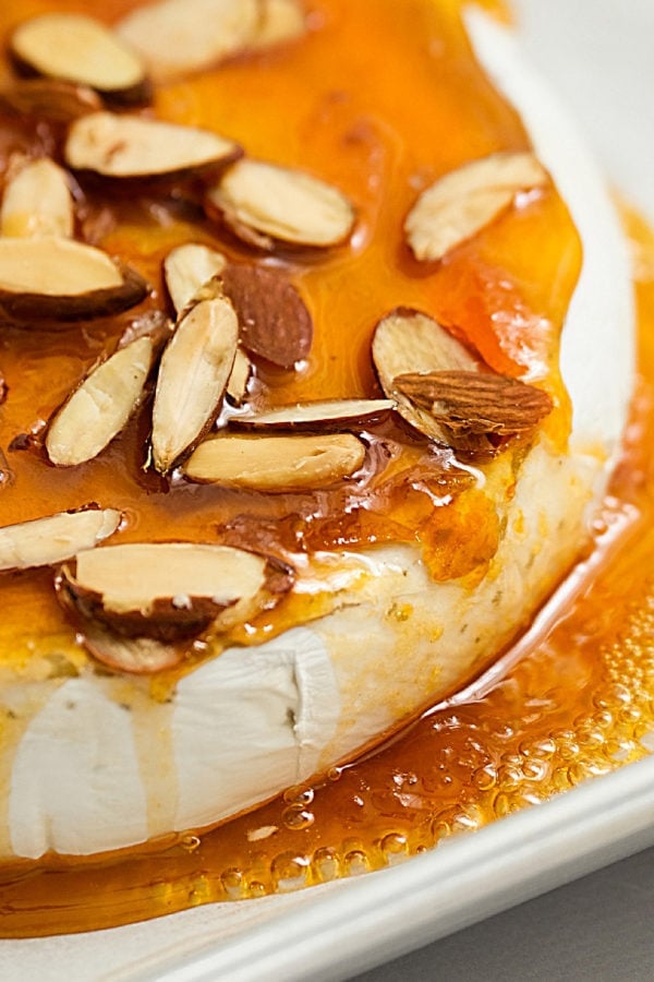 Baked Brie with Praline Sauce (With Video)