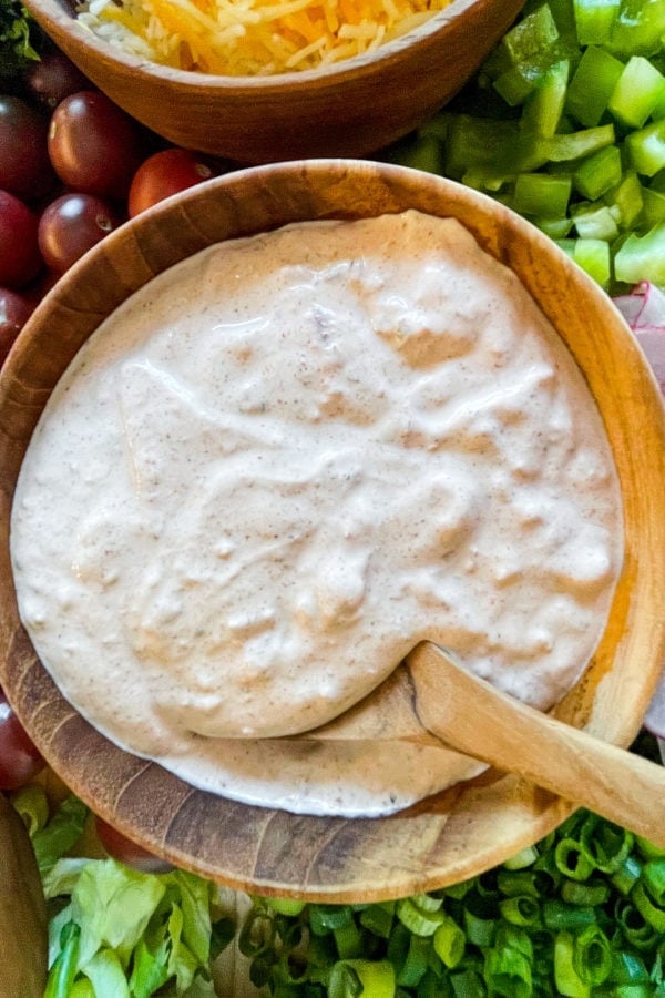 homemade salsa dressing