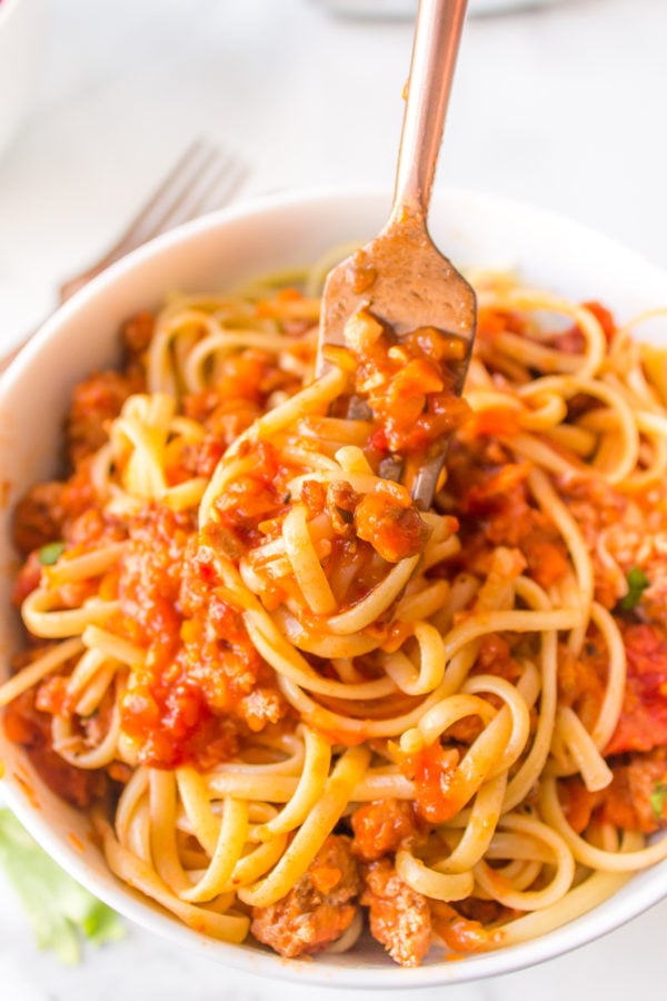 Spaghetti Alla Bolognese Recipe - Reluctant Entertainer