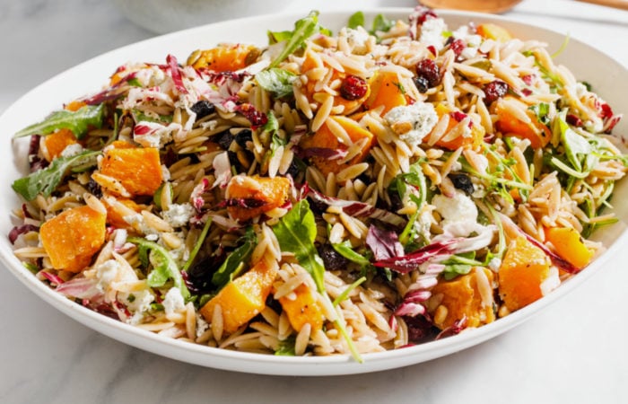 salad with winter squash