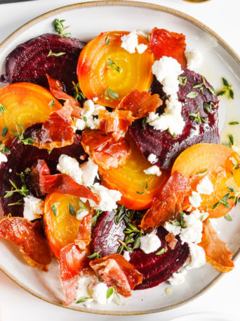 Prosciutto Salad with Beets - Reluctant Entertainer