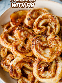 palmiers with fig