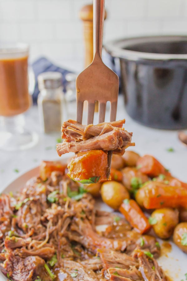 Crock Pot Rump Roast - Reluctant Entertainer