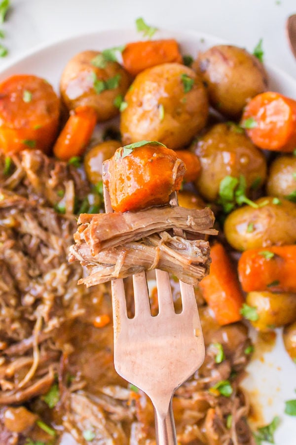 Crock Pot Rump Roast - Reluctant Entertainer