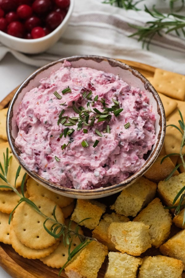 bowl of Cranberry Jalapeno Dip