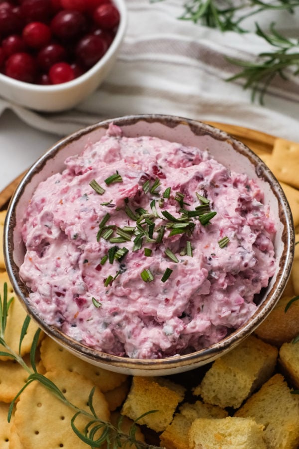 dip with cranberries