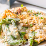 fresh Green Beans Au Gratin