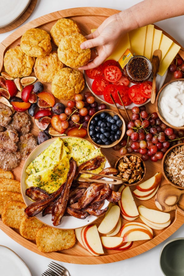 Breakfast Sandwich Biscuit Board