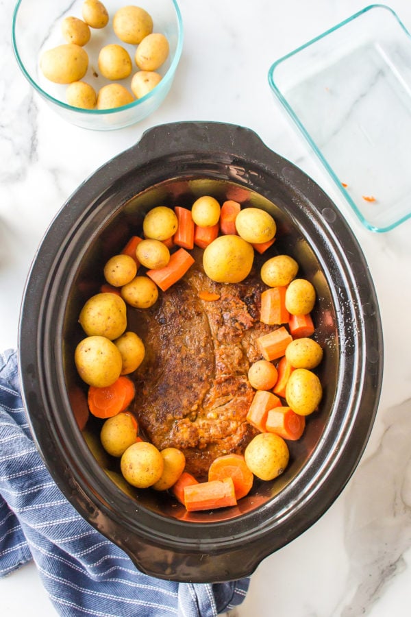 Crock Pot Rump Roast - Reluctant Entertainer