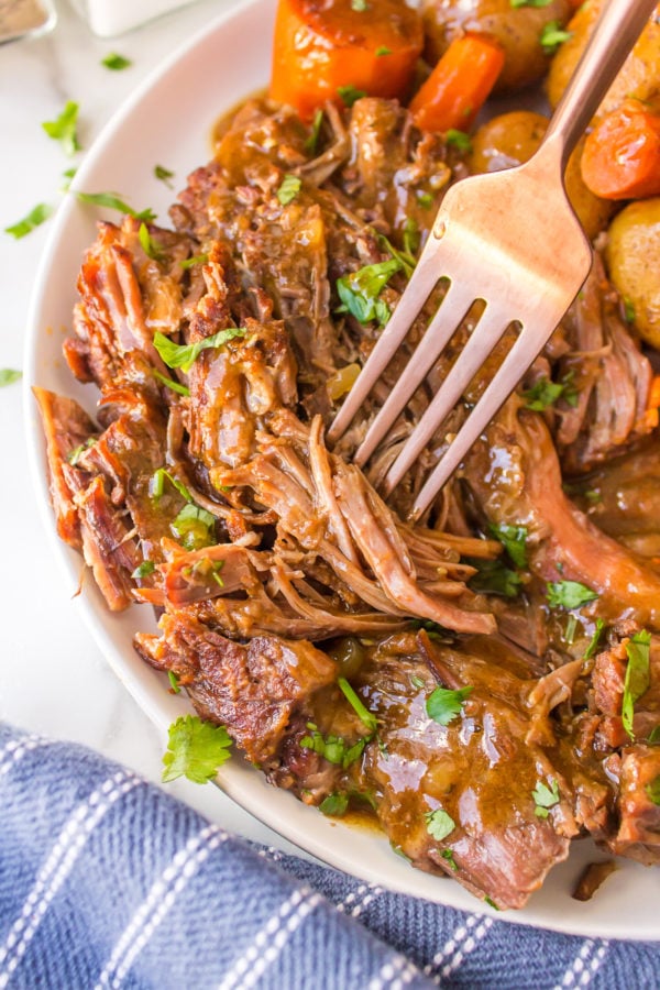 Crock Pot Rump Roast - Reluctant Entertainer