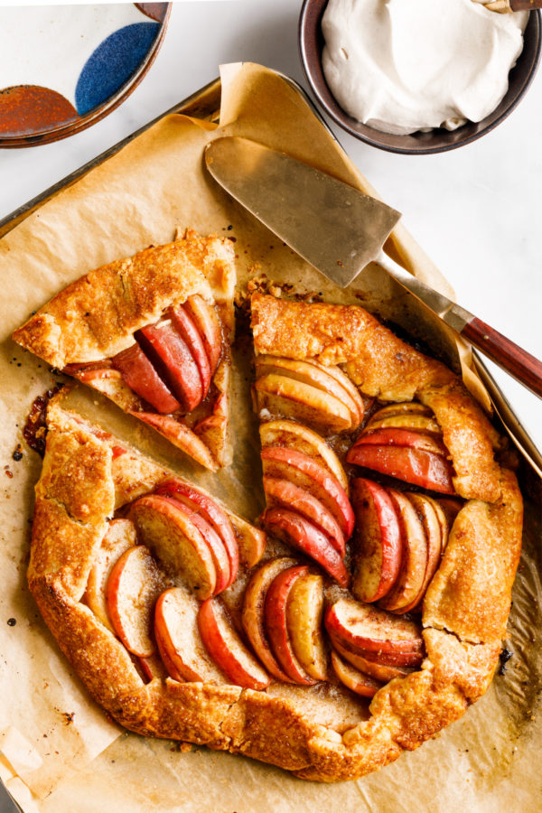 red apple galette