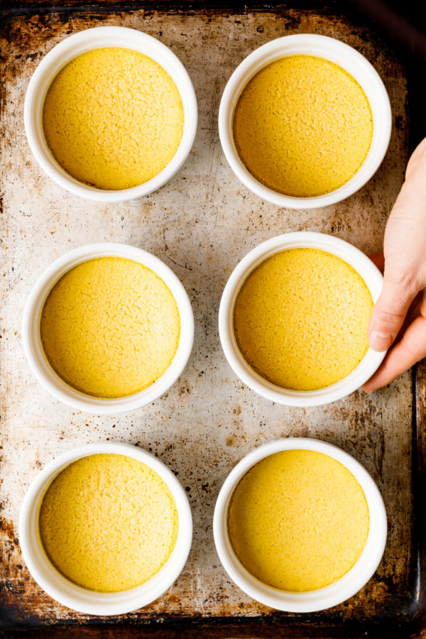 6 ramekin corn pudding