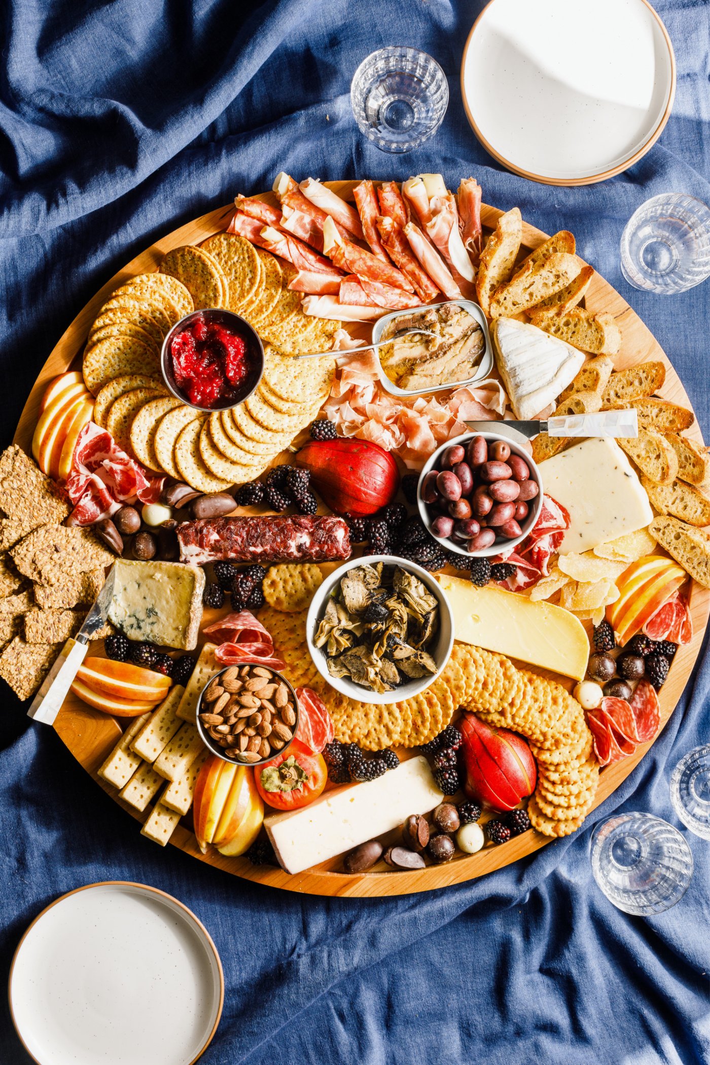 How to Make a Cheeseboard - Girl Gone Gourmet