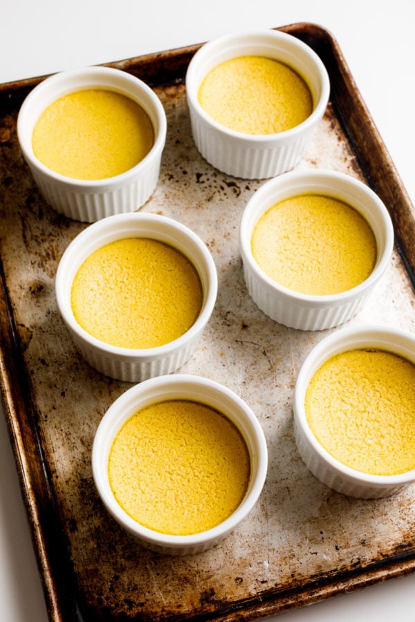 Vanilla Bean Custard with Corn