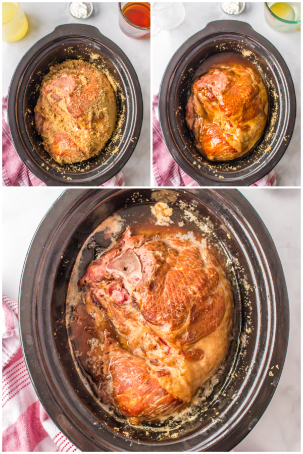 how to make a ham in the slow cooker