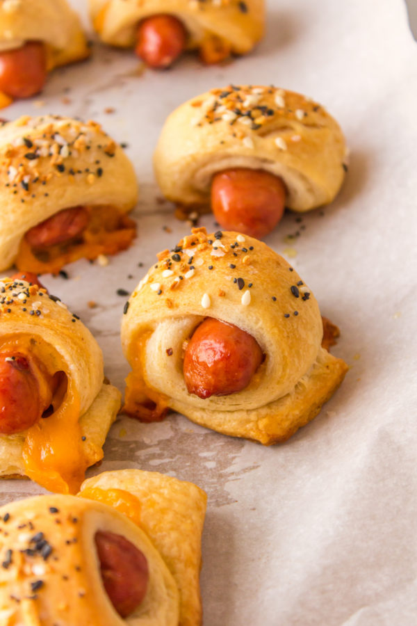 cheesy pigs in blanket