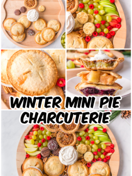 Winter Pie Dessert Charcuterie