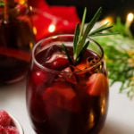 glass of sangria