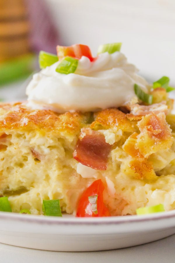 green chili egg casserole