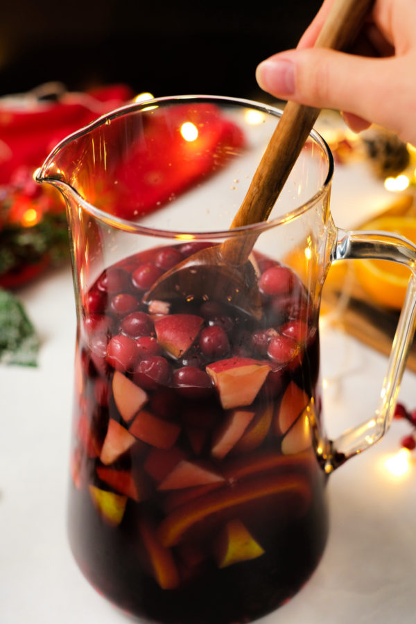Christmas Sangria - Dinner at the Zoo