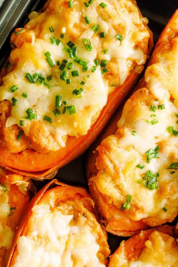 twice baked sweet potatoes recipe