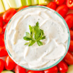 greek yogurt ranch dip