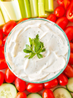 greek yogurt ranch dip