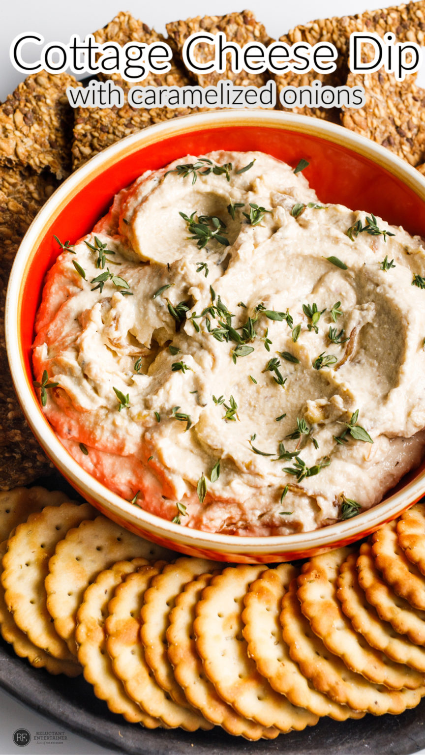 Cottage Cheese Dip Reluctant Entertainer
