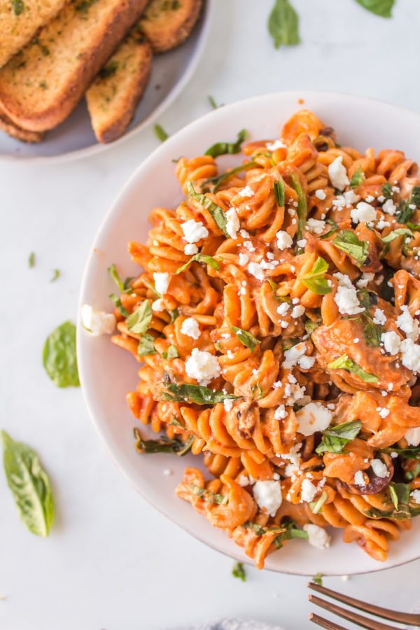 Chicken & Spinach Pasta