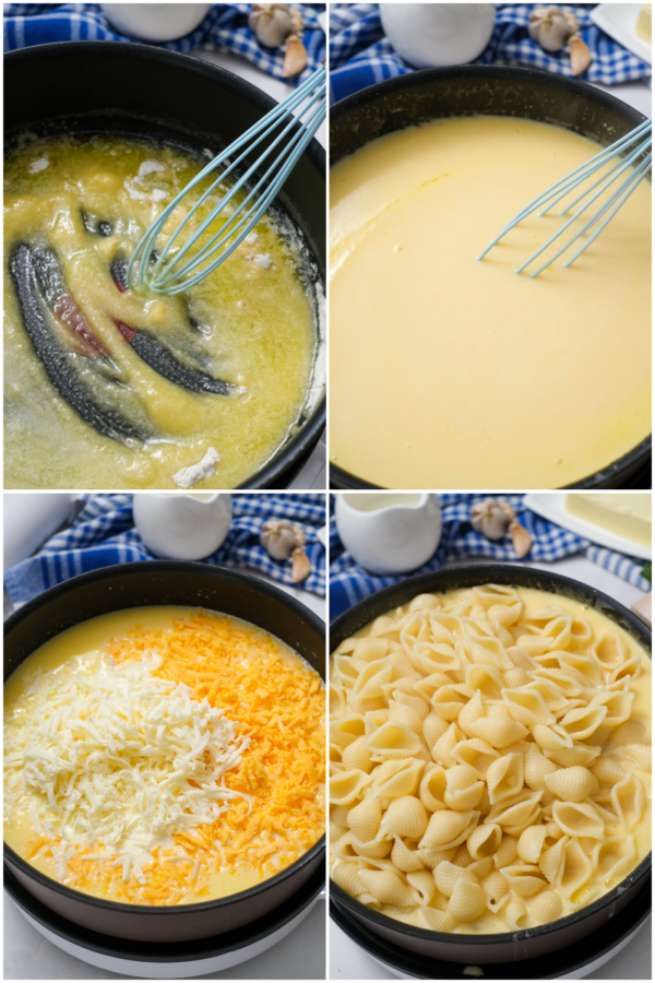 how to make cheesy sauce