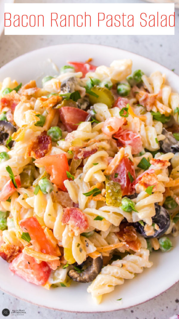 creamy bacon ranch salad