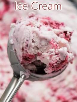 large scoop of ice cream