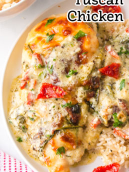 Baked Tuscan Chicken