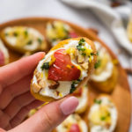 a whipped ricotta apple crostini