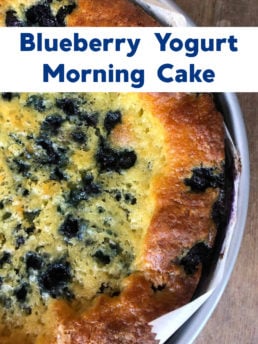 Blueberry Yogurt Morning Cake