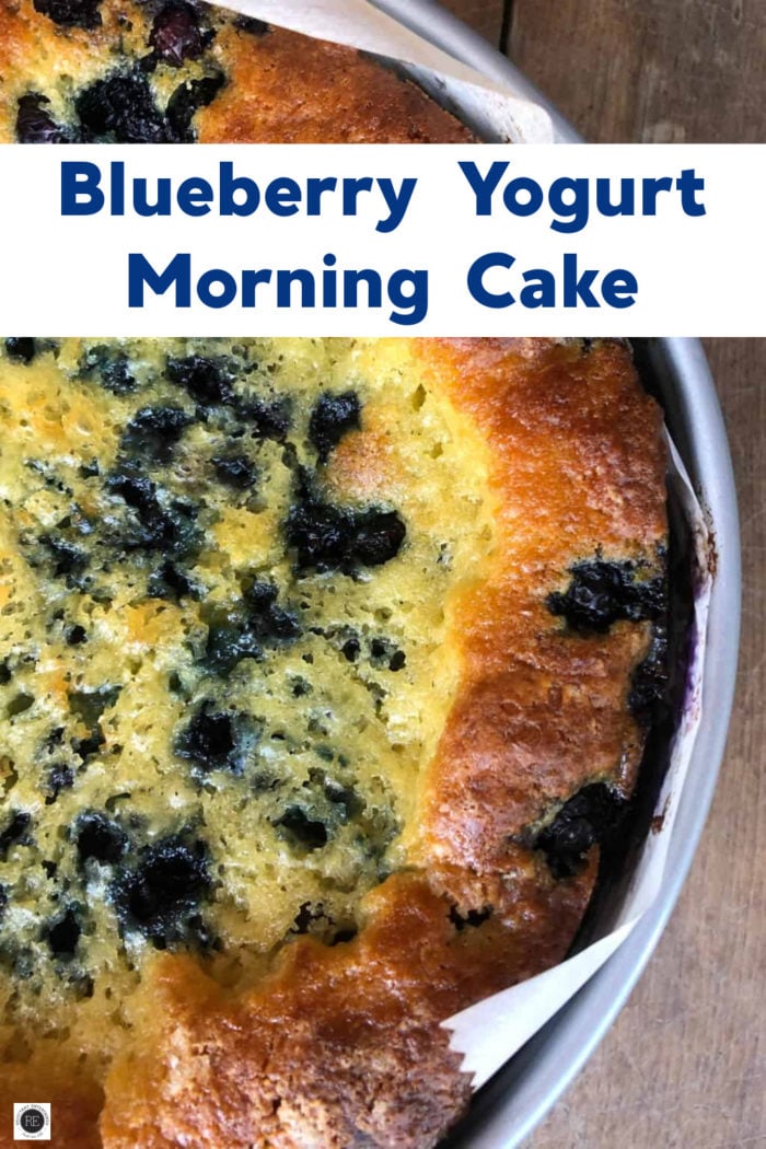 Blueberry Yogurt Morning Cake