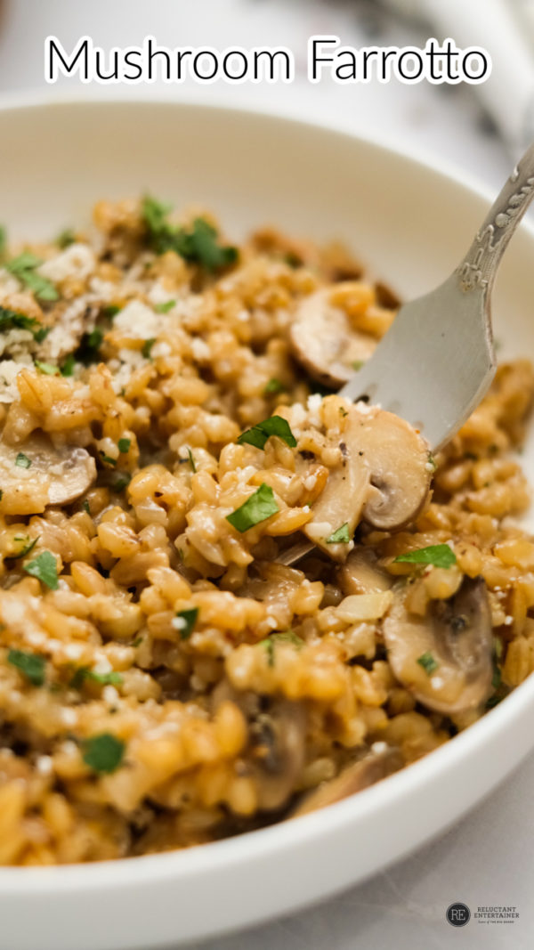 Red Wine Mushroom Risotto - Life As A Strawberry