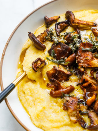 creamy Mushroom Polenta