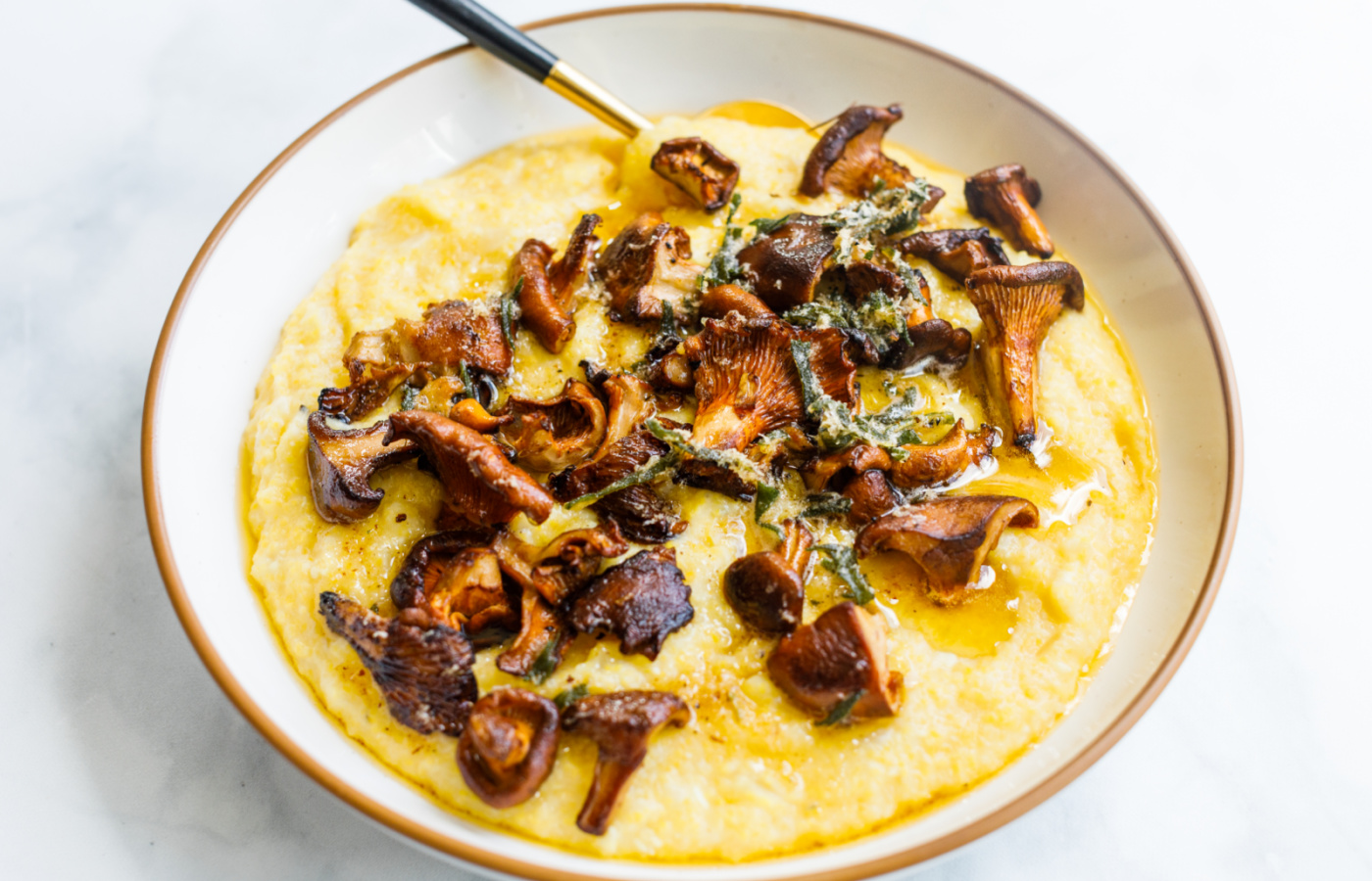 Mushroom Polenta Reluctant Entertainer