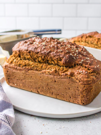 a loaf of Irish Brown Soda Bread with dulse