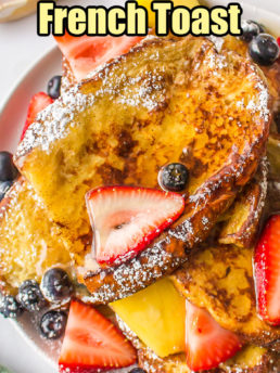 Hawaiian French Toast with berries