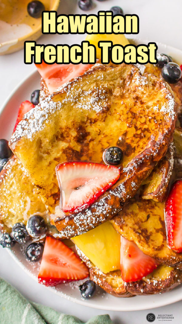 Hawaiian French Toast with berries