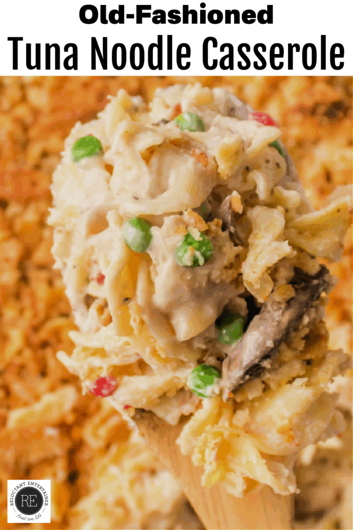 Old-Fashioned Tuna Noodle Casserole