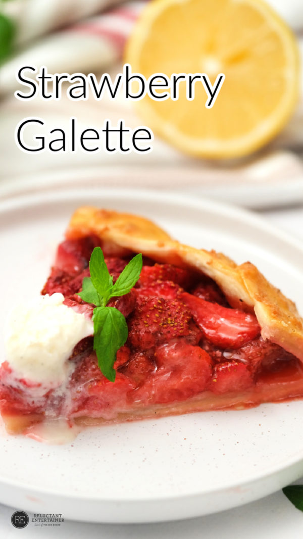 Strawberry Galette