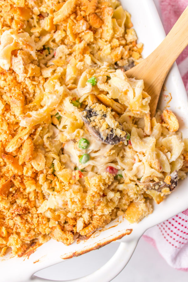 creamy bite of tuna casserole