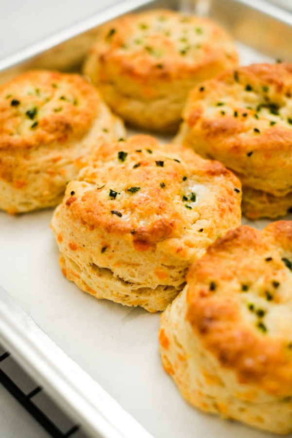 a Jalapeno Cheddar Biscuit